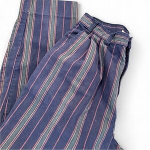 Vintage Striped Trouser Pants